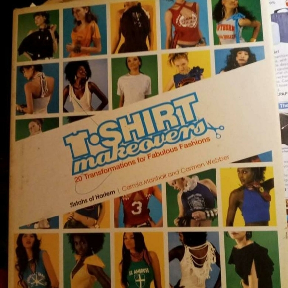 T-Shirt Makeovers Hardcover Book with Over 16 DIY Projects - Picture 1 of 4